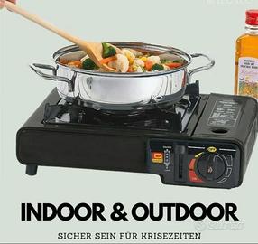 Fornellino a gas da camping 