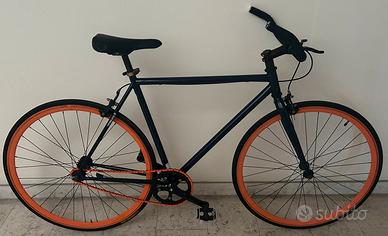Bici da corsa 28” - blu arancione