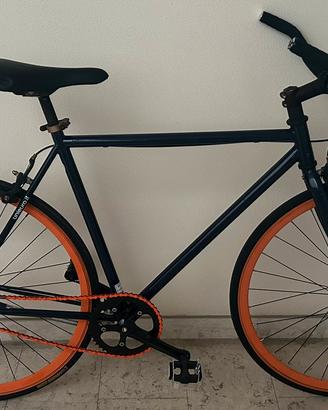 Bici da corsa 28” - blu arancione