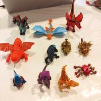 Lotto 13 animali fantasy