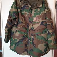 Giacca militare Parka mimetico taglia 50
