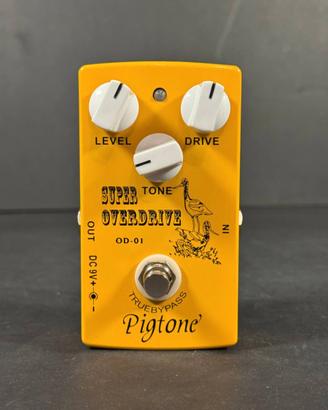 Pedale Overdrive Chitarra Pigtonc Super OD-01