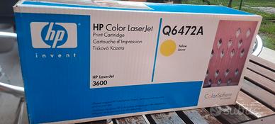 Cartuccia toner giallo HP Q6472A Laser Jet 3600