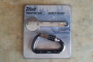 Lucchetto per casco moto - Crivit