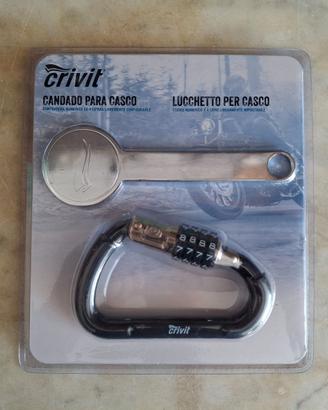 Lucchetto per casco moto - Crivit