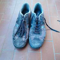 scarpe camoscio marrone n 46