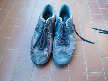 scarpe camoscio marrone n 46