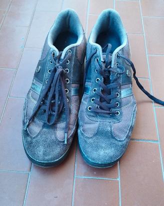scarpe camoscio marrone n 46