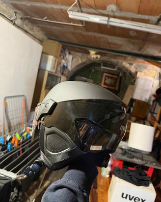 Casco Uvex Instinct Visor Pro V TAGLIA 59-61 NUOVO