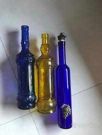 BOTTIGLIE VETRO COLORATO