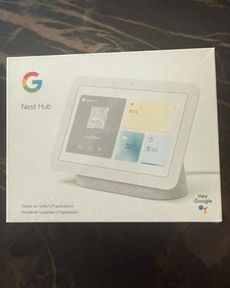 Google next hub 2*generazione  7” nuovo sigillato