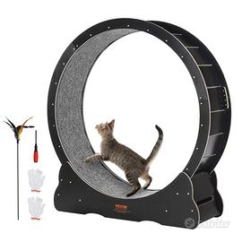 Ruota Esercizi Gatti Ruota da Corsa per Interni