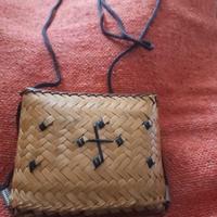 Miniborsa in bambù 