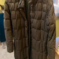 Giubbotto lungo nero da donna, taglia 44