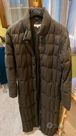 Giubbotto lungo nero da donna, taglia 44