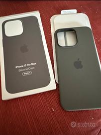 Cover apple iphone 15 pro max grigio cenere