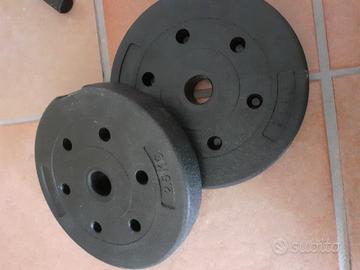 dischi  pesi da 2.5 k