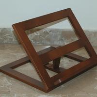 Leggio legno per libri da cucina ricettario tablet
