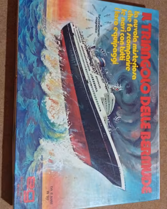 Gioco Triangolo delle Bermude Editrice Giochi 1978