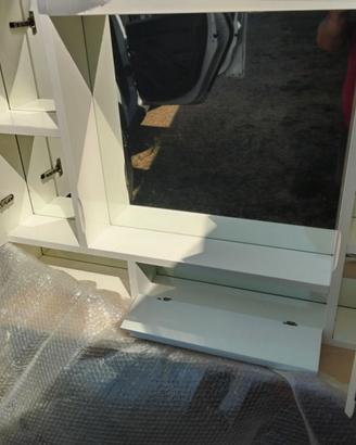 Specchiera bagno a 3 ante