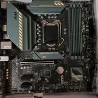 Scheda madre MSI B560, cpu Intel I5 11400, DDR4