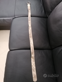 Cintura donna vintage the Bridge marrone bianca