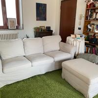 Divano IKEA EKTORP 3 posti + Pouf coordinato