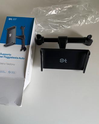 Supporto per poggiatesta auto tablet e telefono