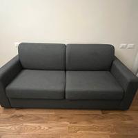 Divano letto matrimoniale Poltronesofá + Pouf