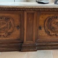 Cassapanca del XVII secolo