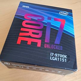 CPU Intel Core i7-9700K 3,6 GHz