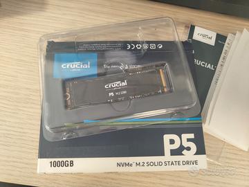 Hdd M2 Crucial P5 M2 2280 1000GB
