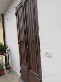 Portone in legno vintage