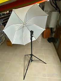 Stativi con ombrello fotografia