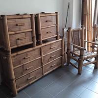 Camera da letto in bamboo