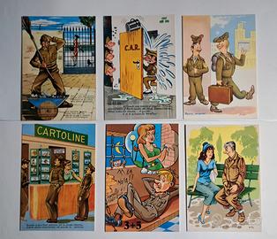 Cartoline Militari Anni '90 - Ricordi della Naja