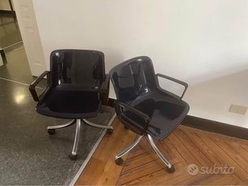 Due sedie per scrivania regolabili