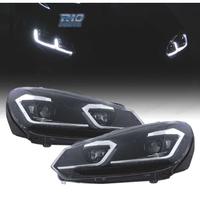 FARI VOLKSWAGEN VW GOLF 6 08-13 LOOK ARGENTO GOLF 