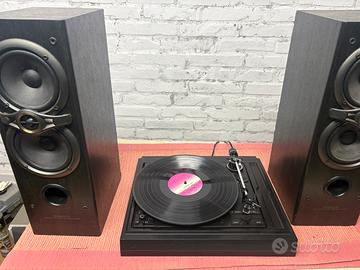 Giradischi Dual 1254+casse Kenwood