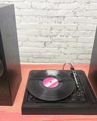 Giradischi Dual 1254+casse Kenwood