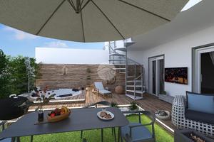 PORZIONE DI BIFAMILIARE A MONTEROTONDO