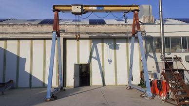 Carroponte gru a cavalletto