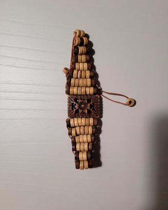bracciale in legno 
