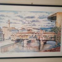 Stampa con cornice blu Inclusa 