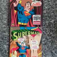 N.2 fumetti Superman anni 70 num. 2,21 Ed.Cenisio