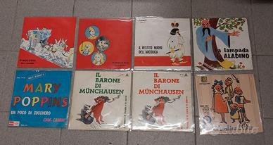 Dischi fiabe vintage