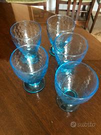 bicchieri acqua vino spumante