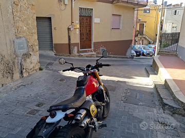 moto Caballero scambler rally 500