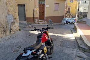 moto Caballero scambler rally 500