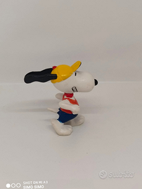 Personaggio Snoopy in pvc jogging vintage Schleich